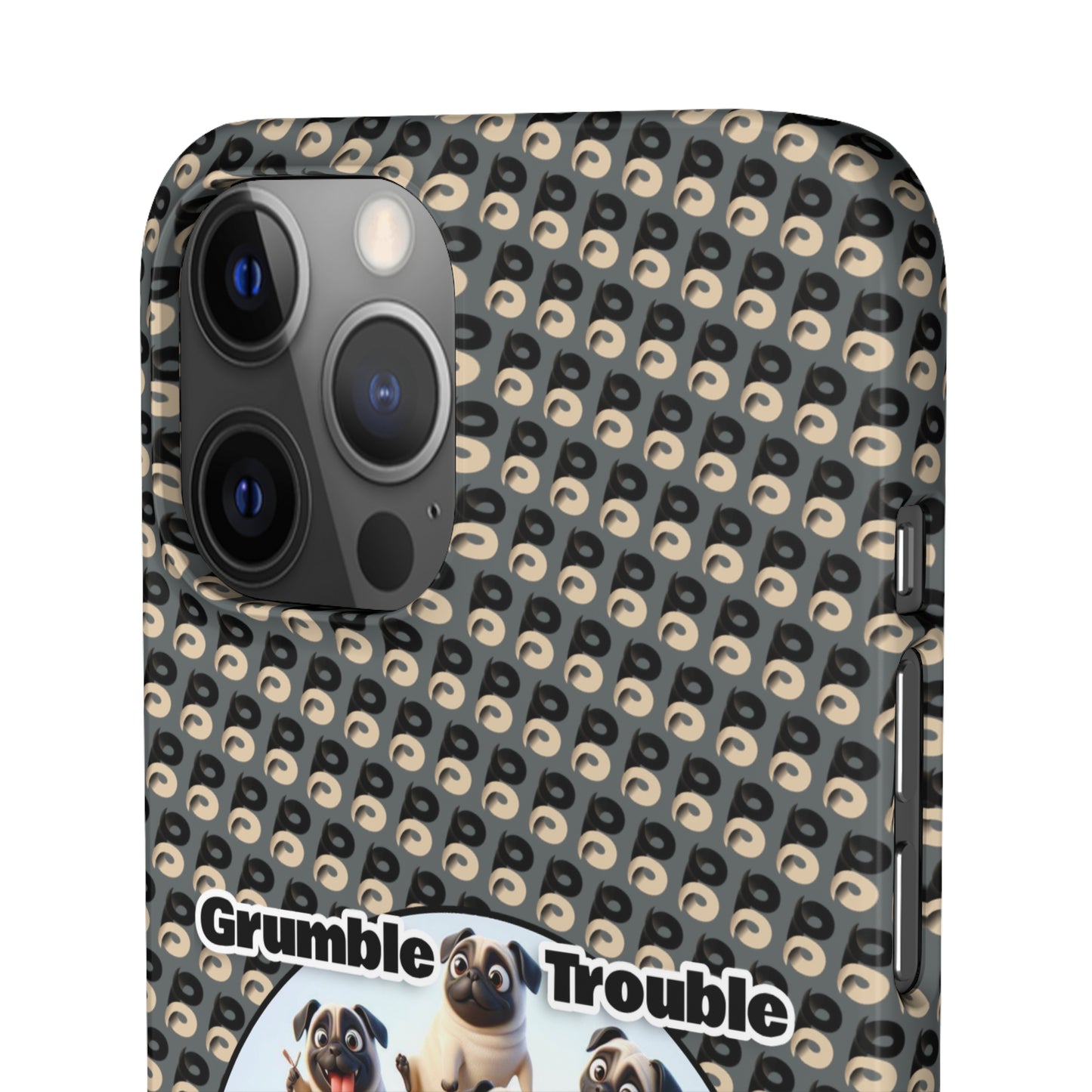 P&B Special Edition: Grumble Trouble - Snap Case Dark Gray