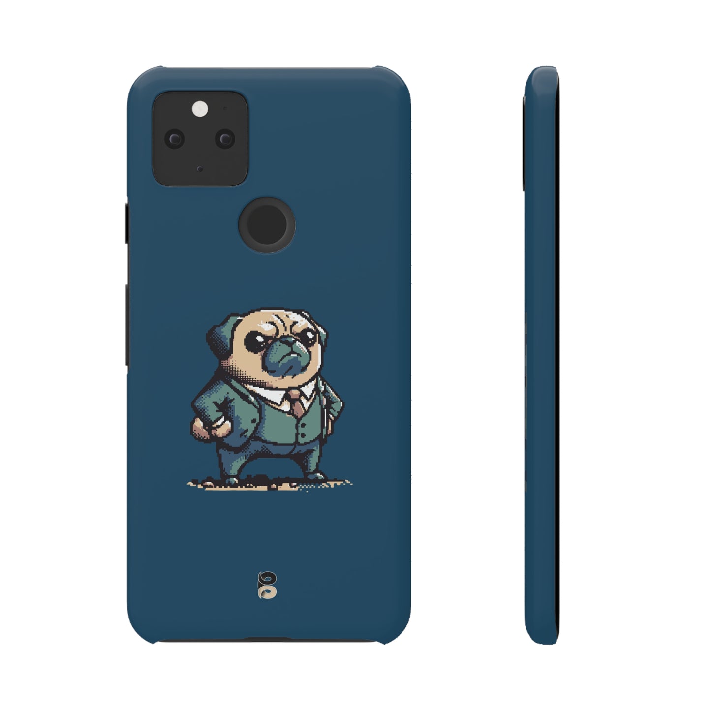 P&B Angry Boss Pug - Snap Case