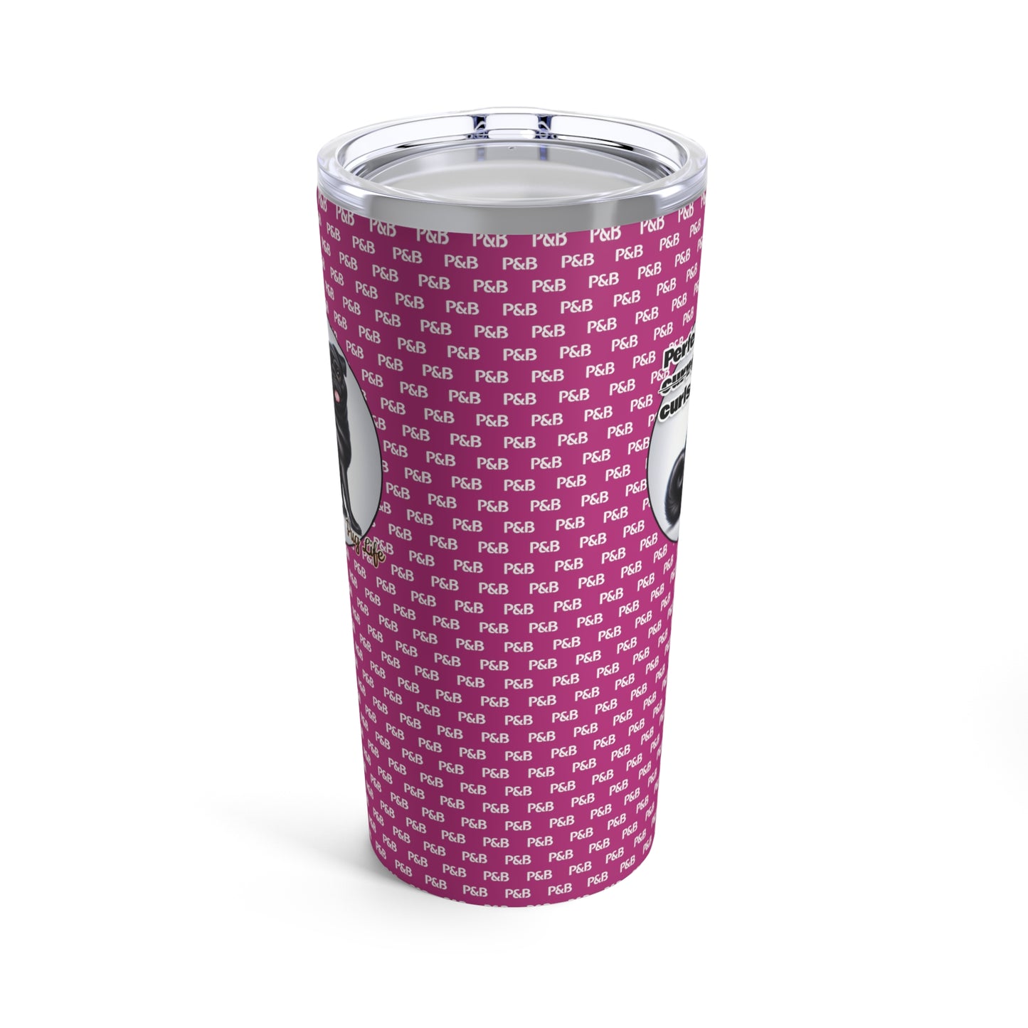 P&B Edition: Perfect Curves - Tumbler 20oz - Pink