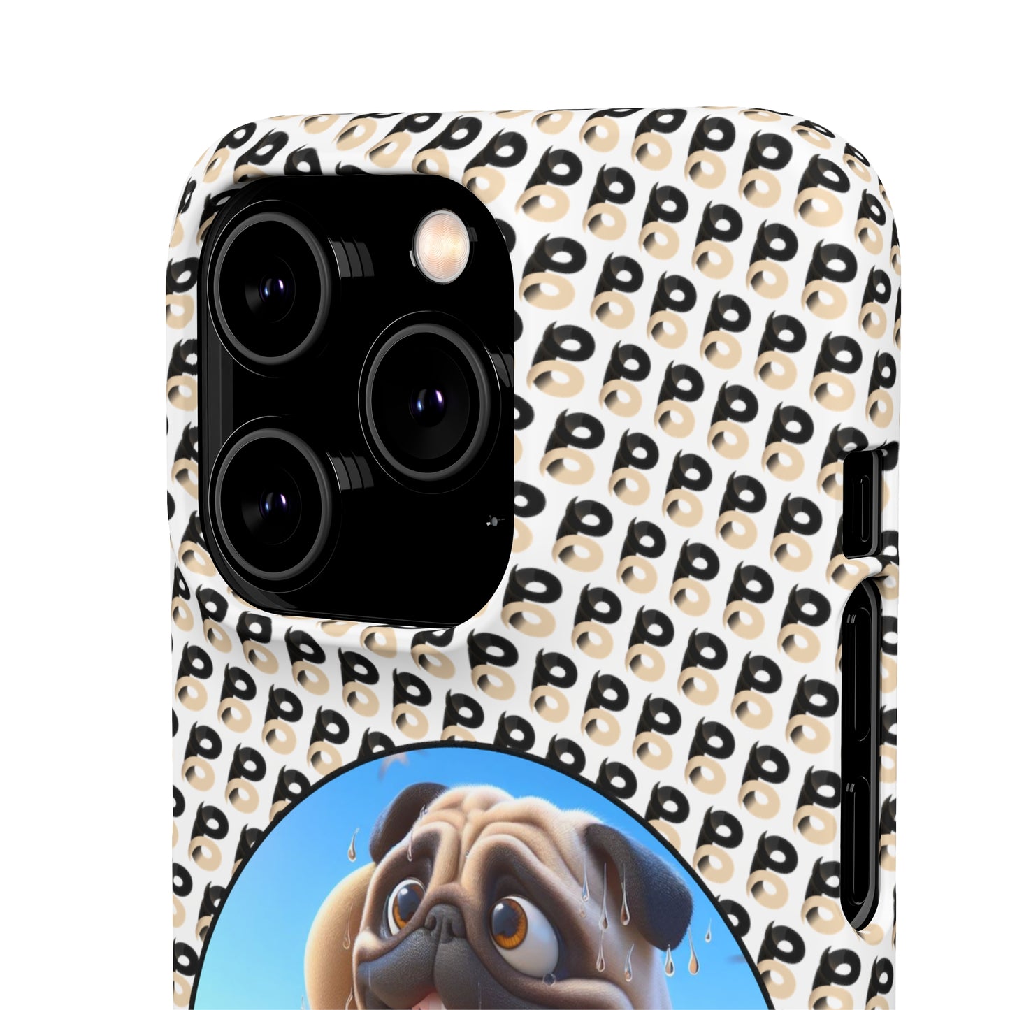 P&B Pug Life Edition: Hot Inside - Snap Case