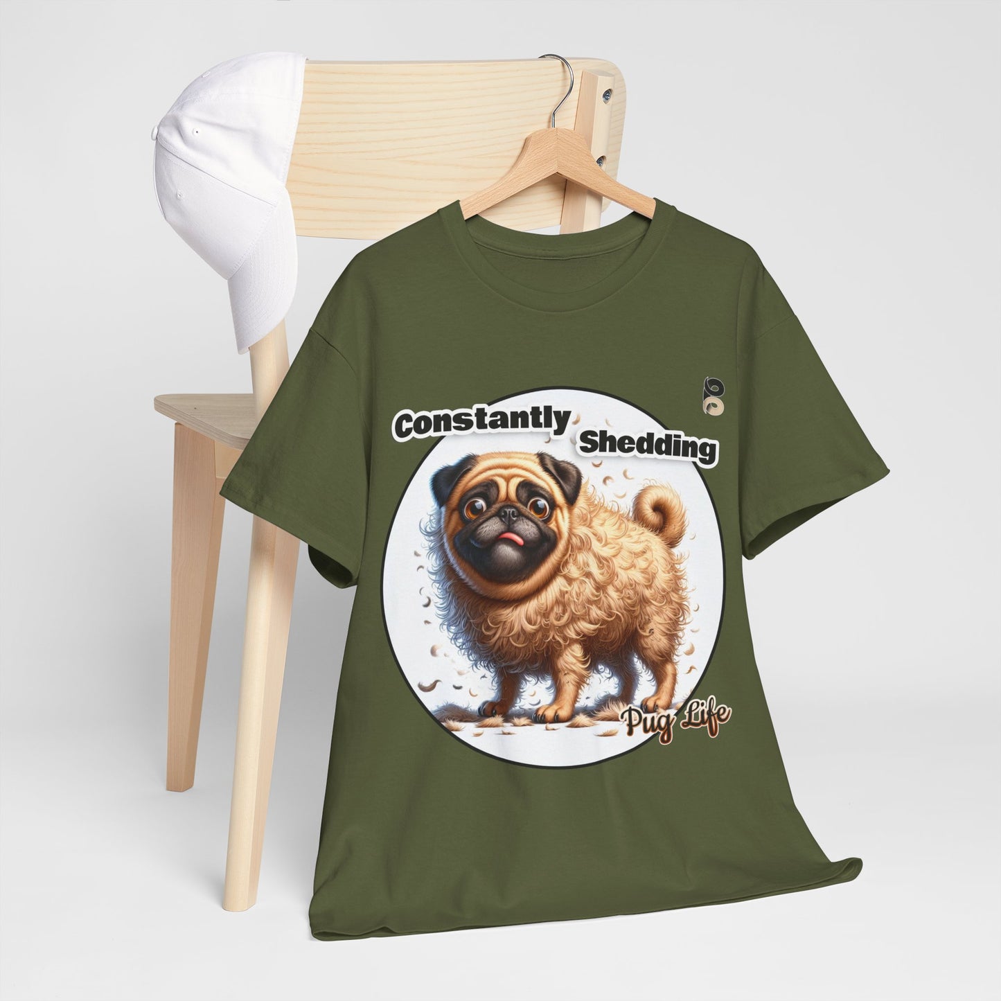 P&B Pug Life Edition: Constantly Shedding - Cotton Tee - Unisex