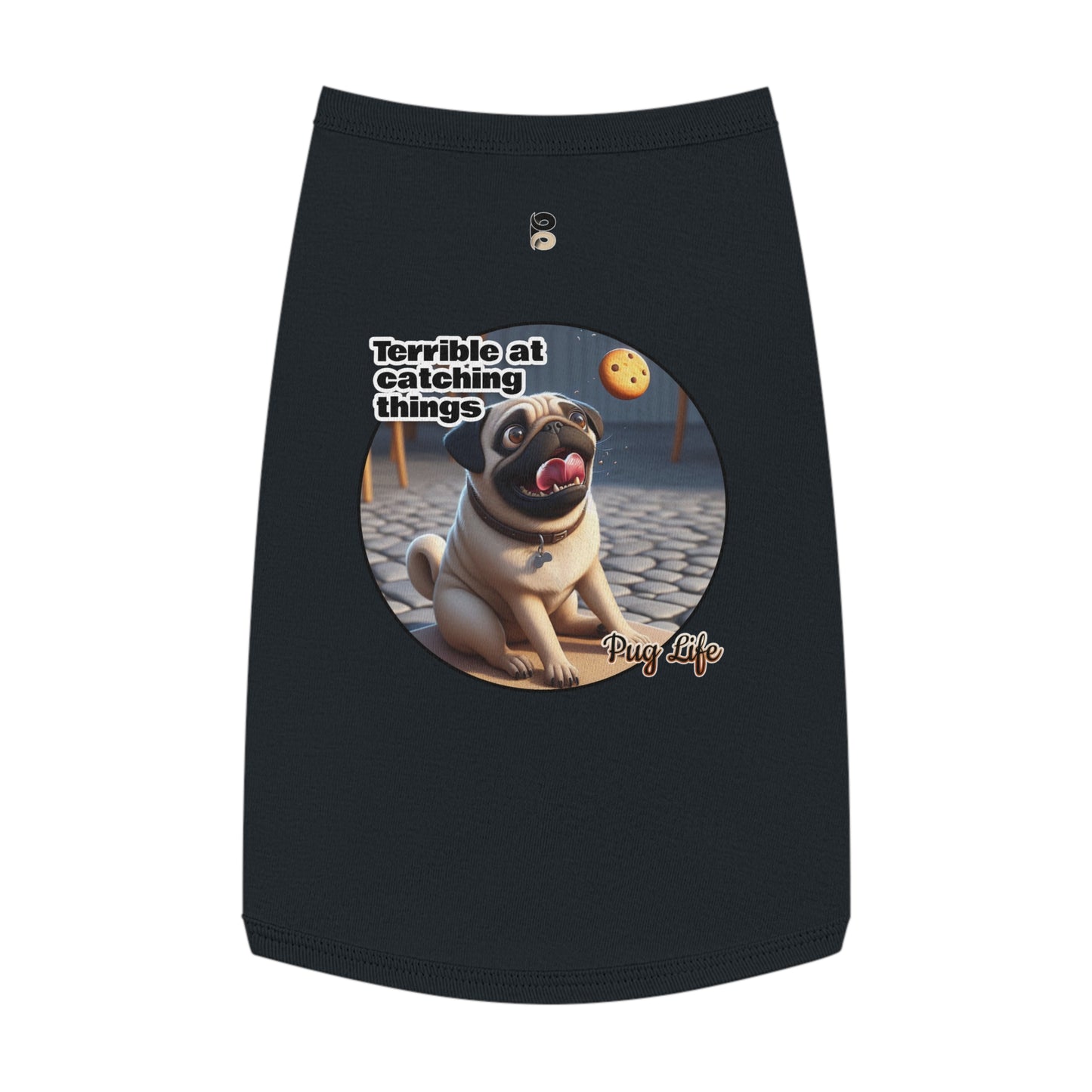 P&B Pug Life Edition Tank Top: Terrible at Catching