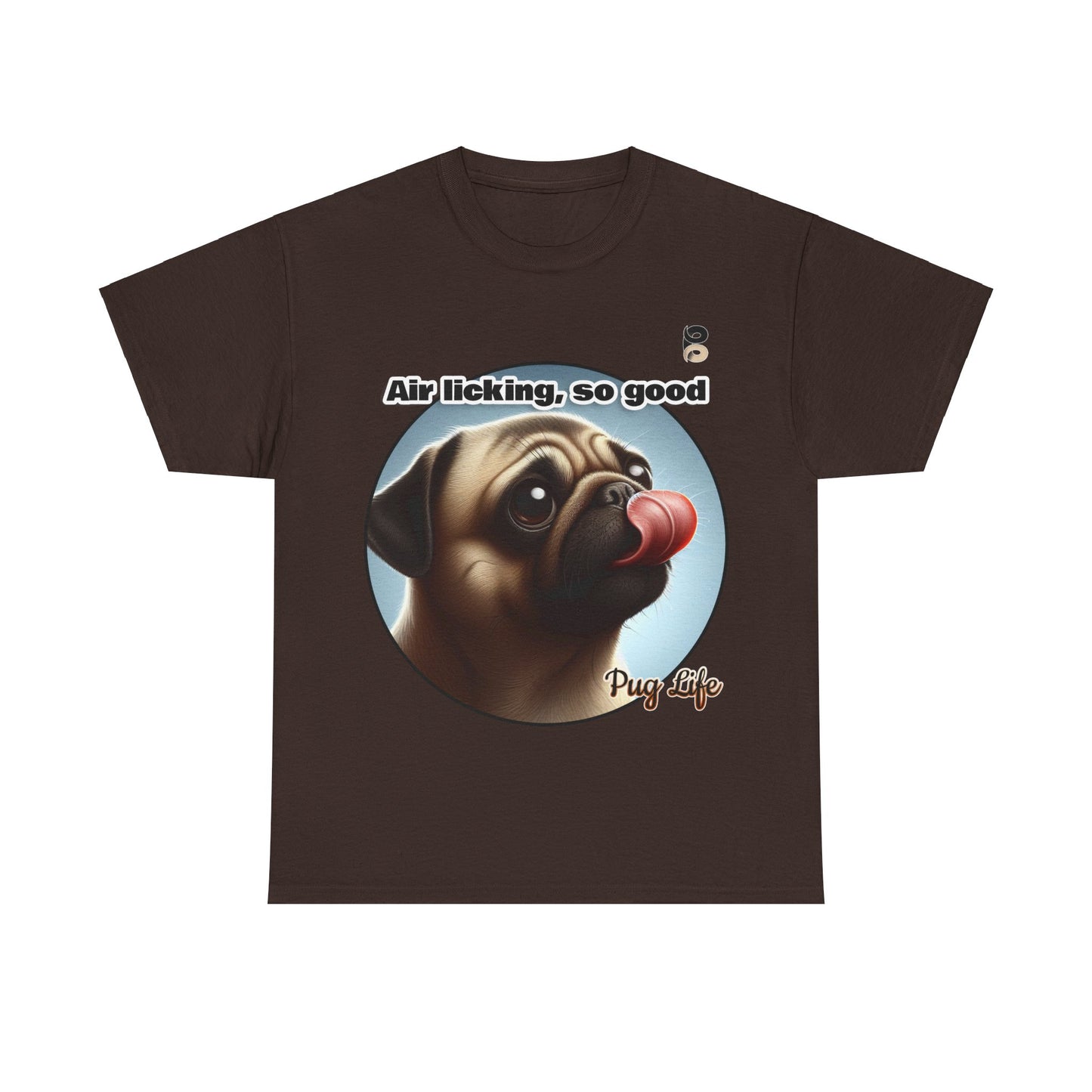 P&B Pug Life Edition: Air Licking - Cotton Tee - Unisex