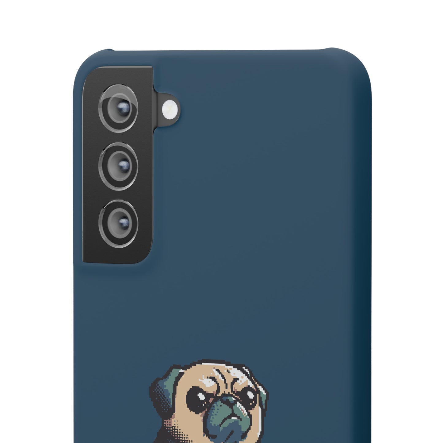 P&B Angry Boss Pug - Snap Case