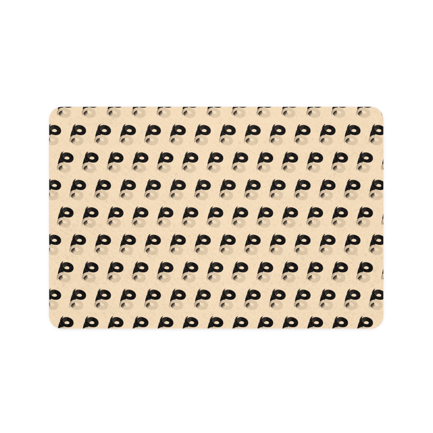 P&B Pet Food Mat (12x18") - Beige