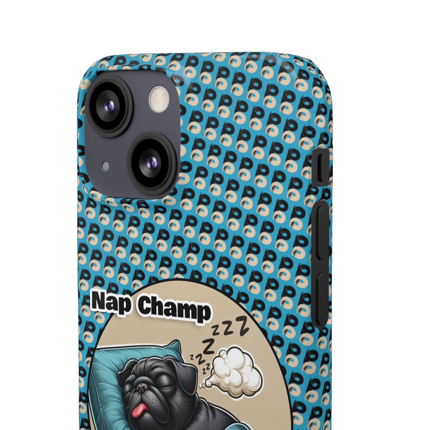 P&B Pug Life Edition: Nap Champ - Snap Case Blue