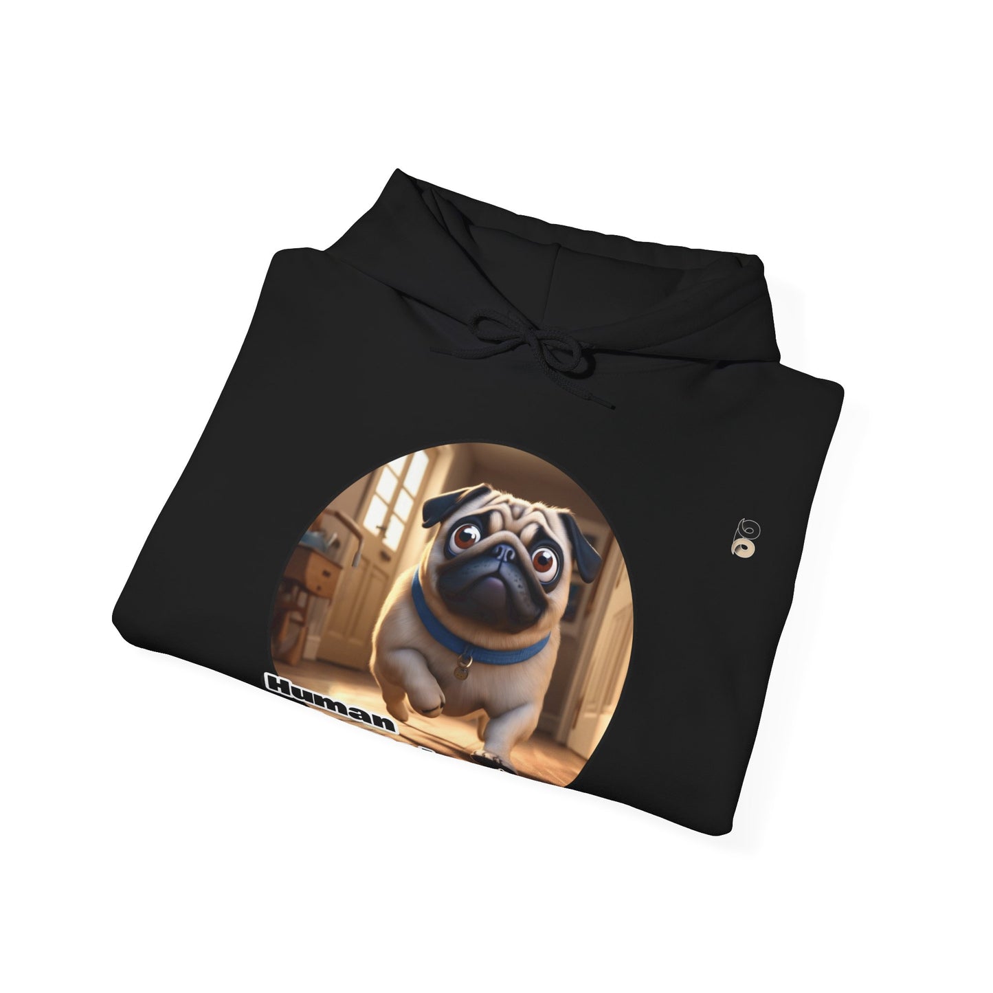 P&B Pug Life: Human Magnet - Unisex Hooded Sweatshirt