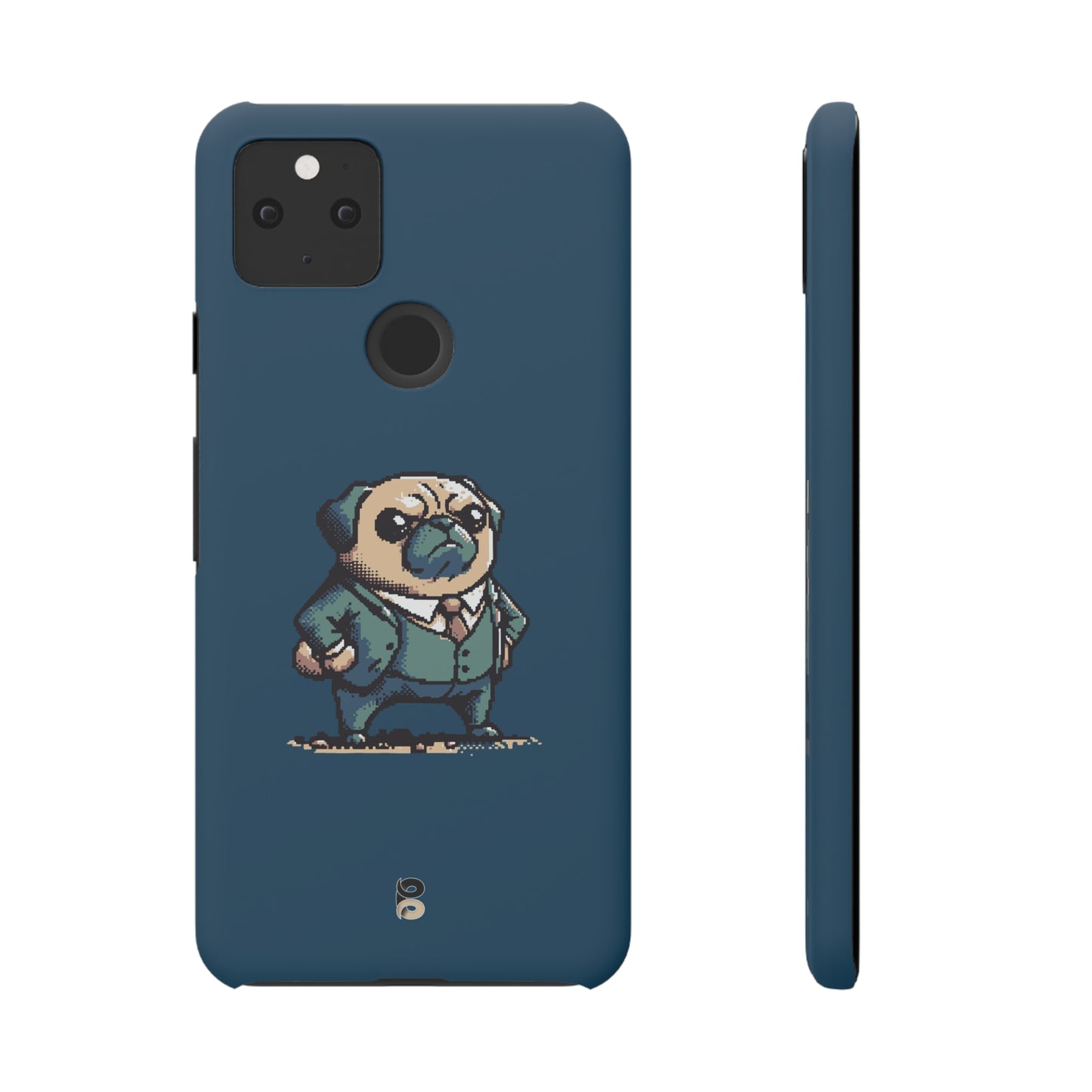 P&B Angry Boss Pug - Snap Case