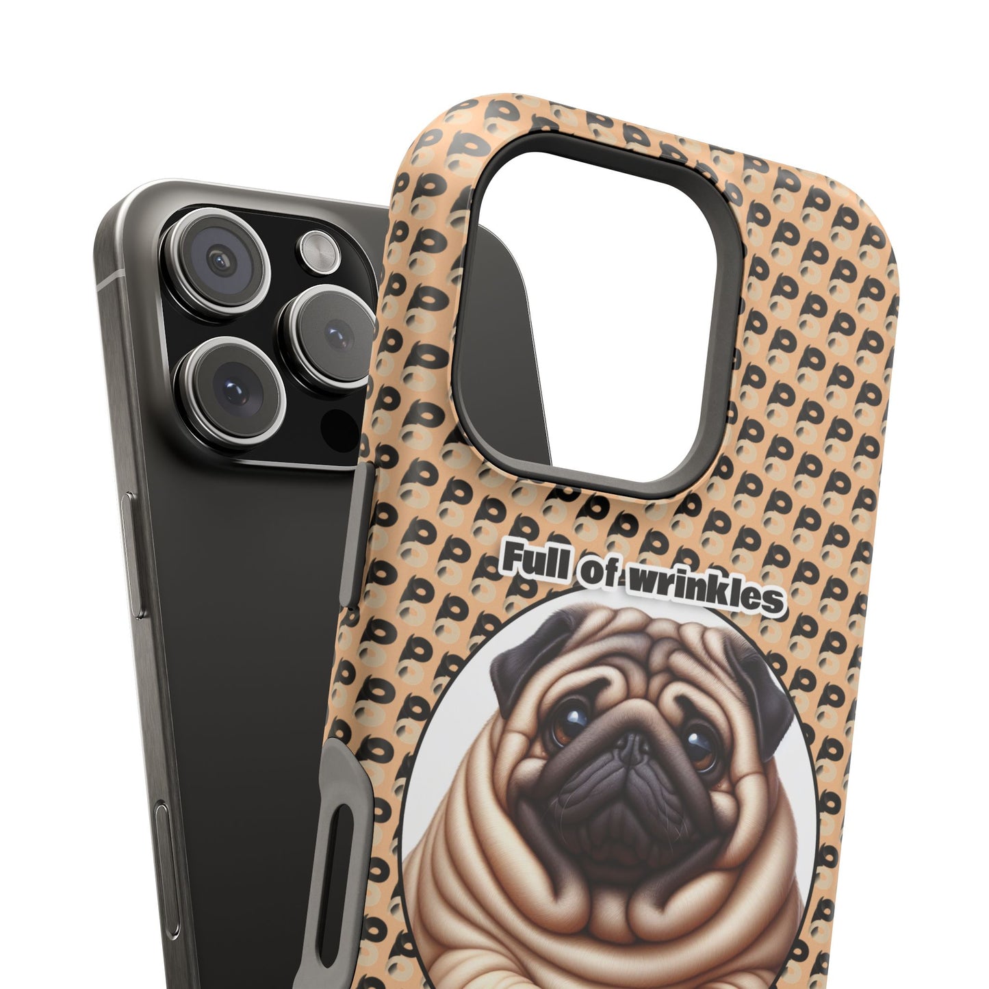 P&B Pug Life: Full of Wrinkles - MagSafe Tough Case