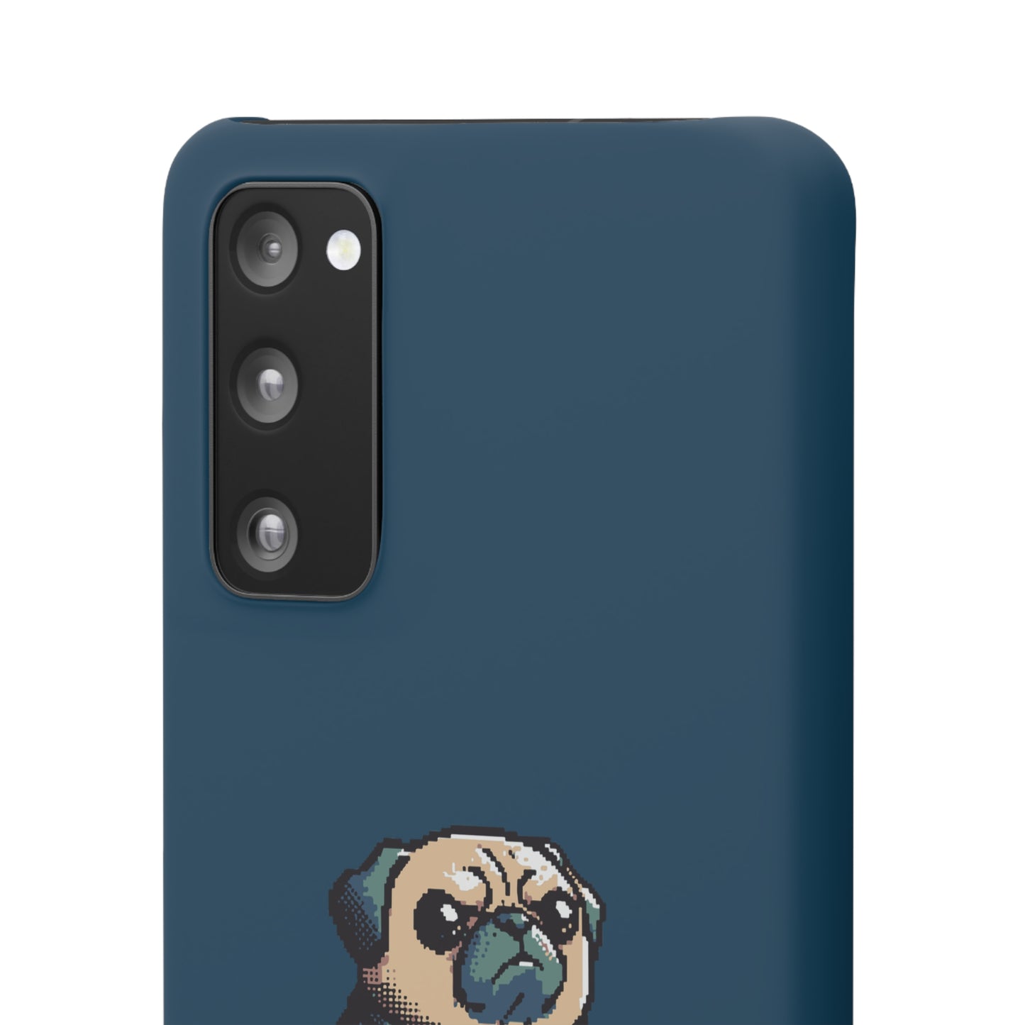 P&B Angry Boss Pug - Snap Case