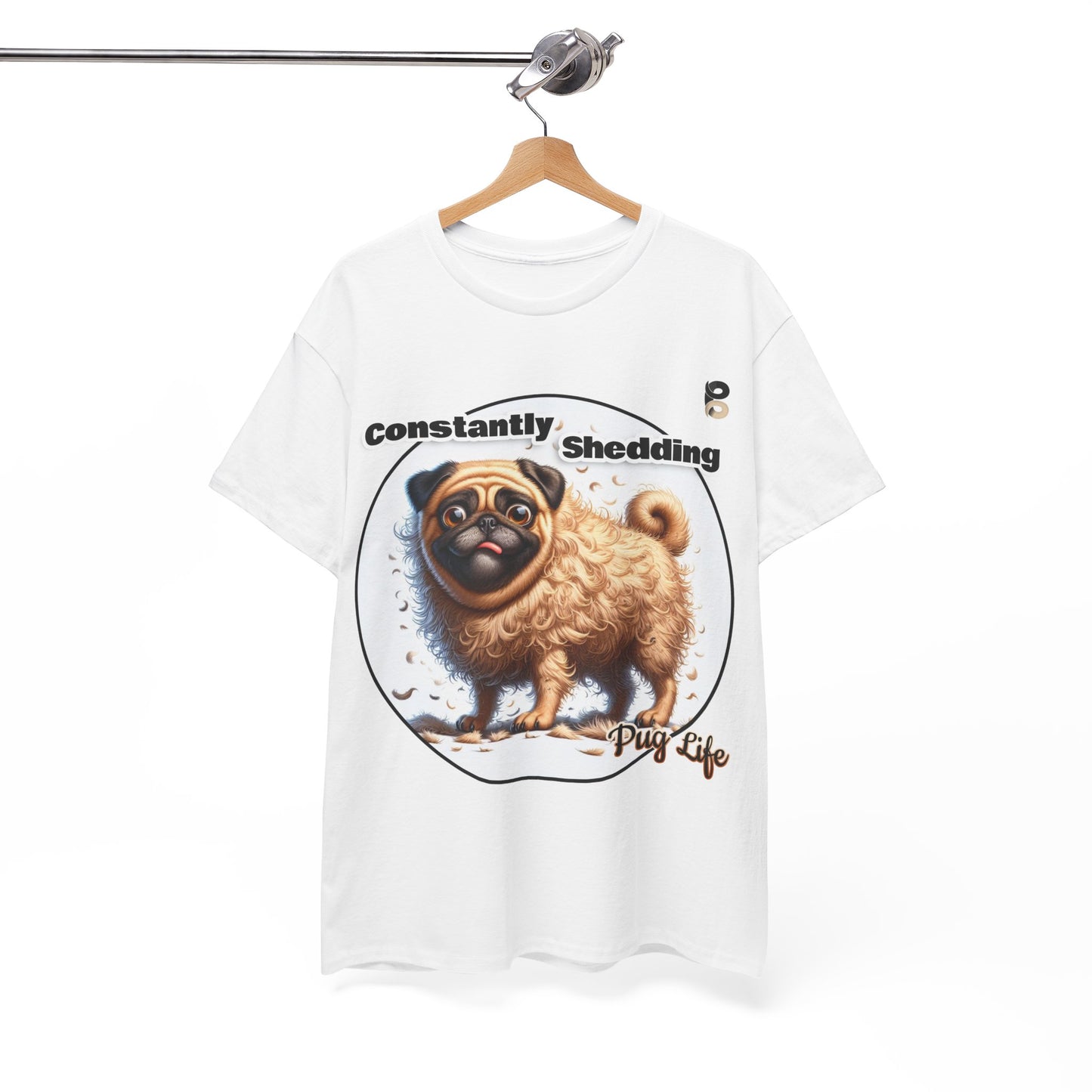 P&B Pug Life Edition: Constantly Shedding - Cotton Tee - Unisex