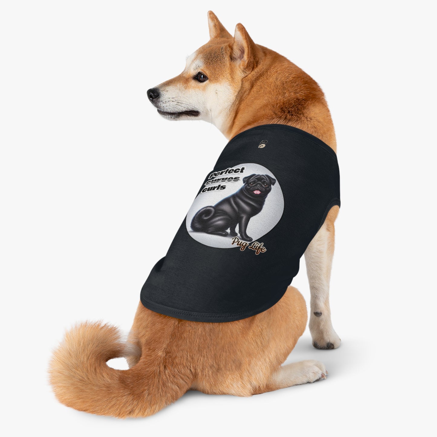 P&B Pug Life Edition Tank Top: Perfect Curls