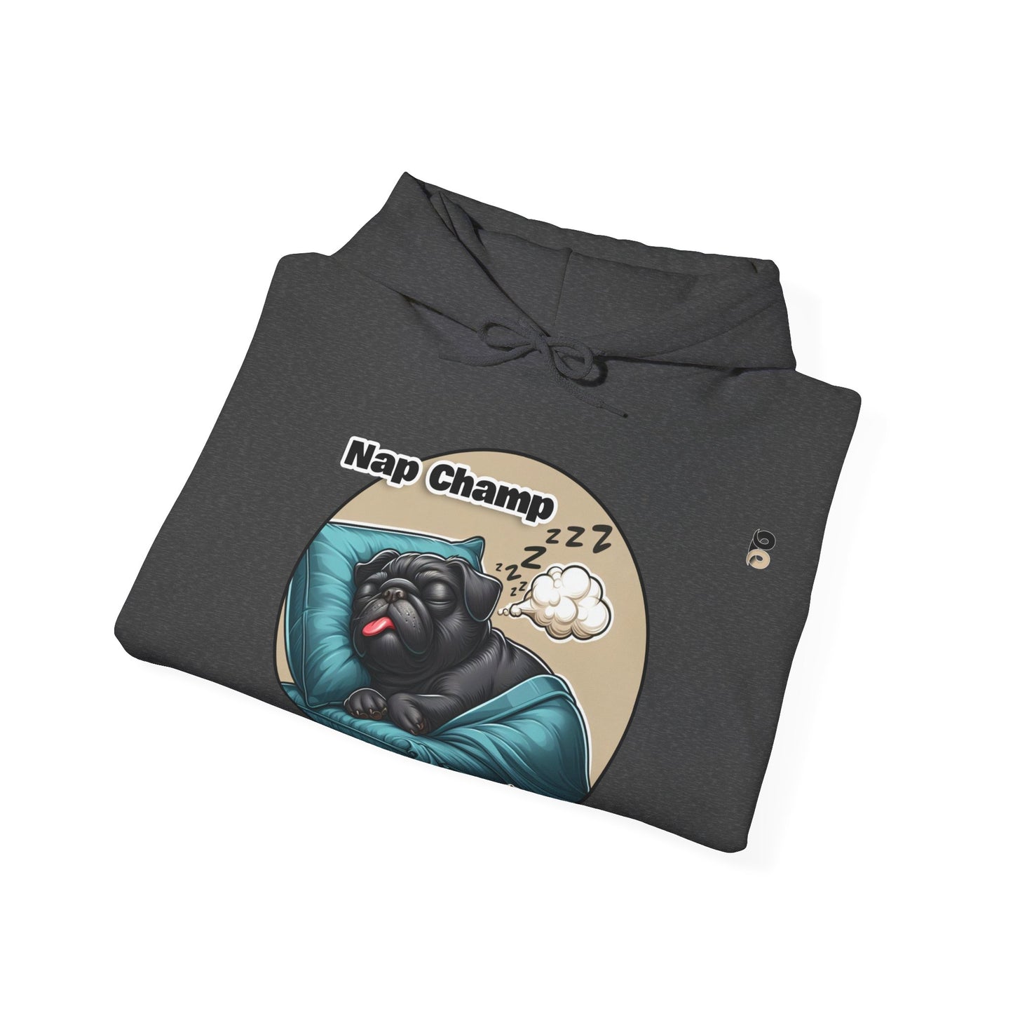 P&B Pug Life: Nap Champ - Unisex Hooded Sweatshirt