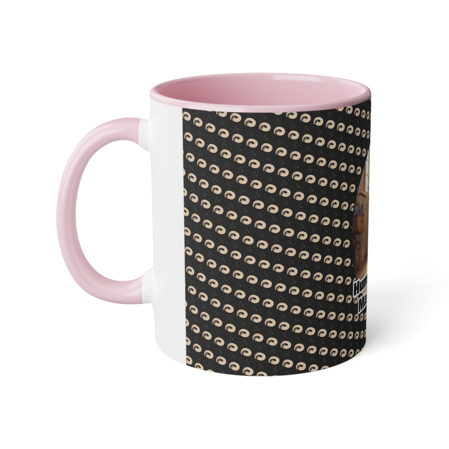 P&B Pug Life: Human Magnet - Accent Mug, 11oz