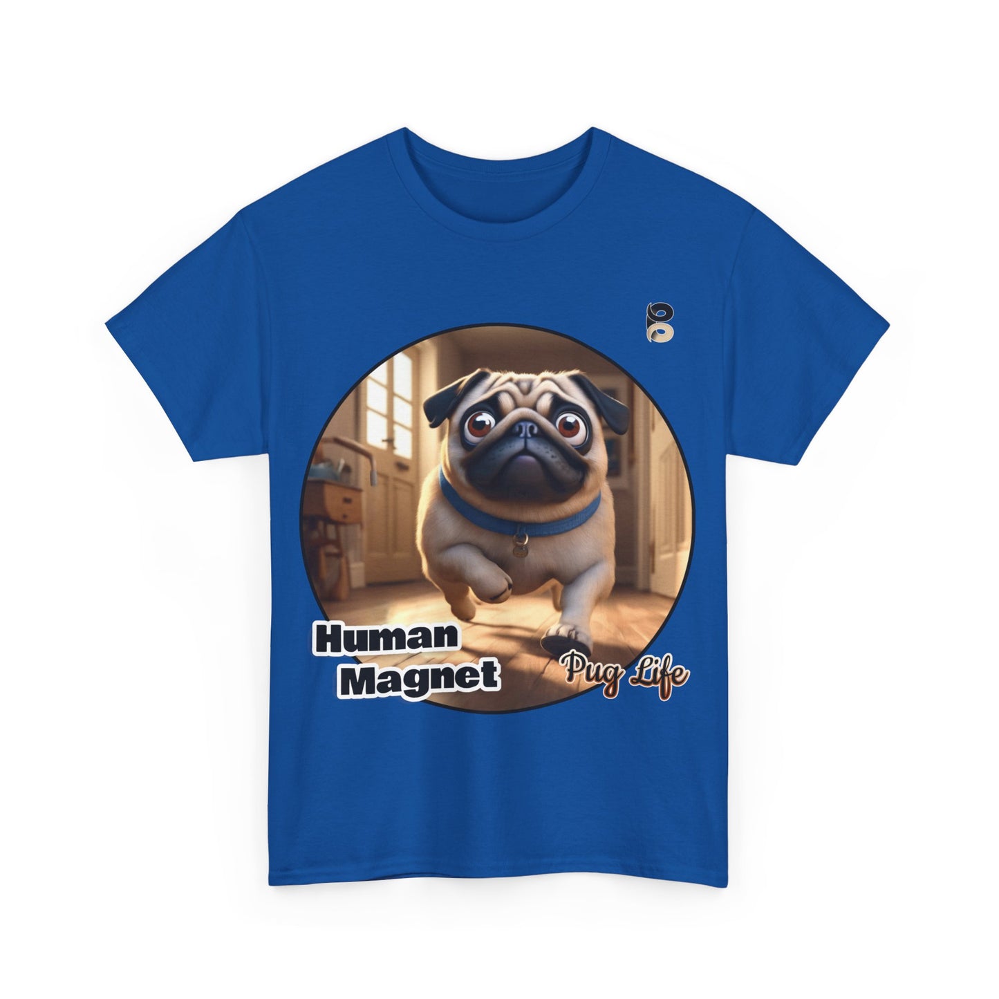 P&B Pug Life Edition: Human Magnet - Cotton Tee - Unisex