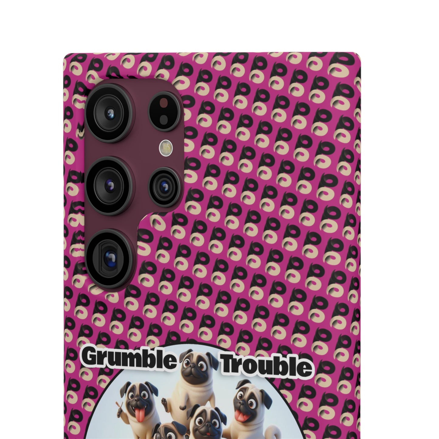 P&B Special Edition: Grumble Trouble - Snap Case Pink