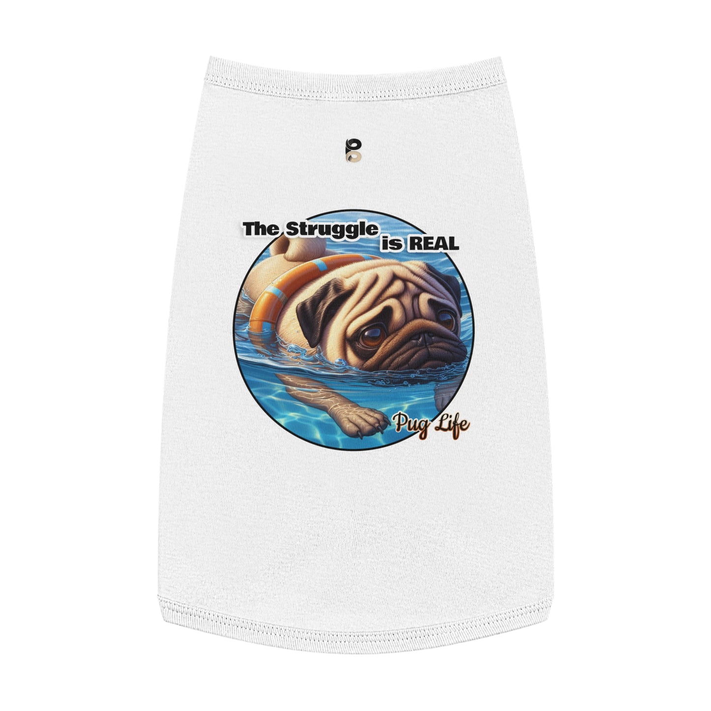 P&B Pug Life Edition Tank Top: The Struggle