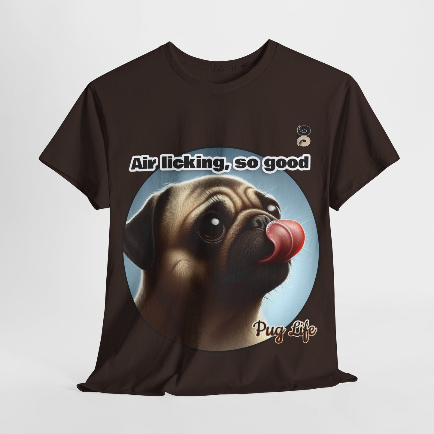 P&B Pug Life Edition: Air Licking - Cotton Tee - Unisex