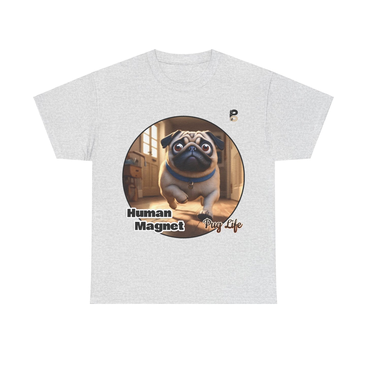 P&B Pug Life Edition: Human Magnet - Cotton Tee - Unisex