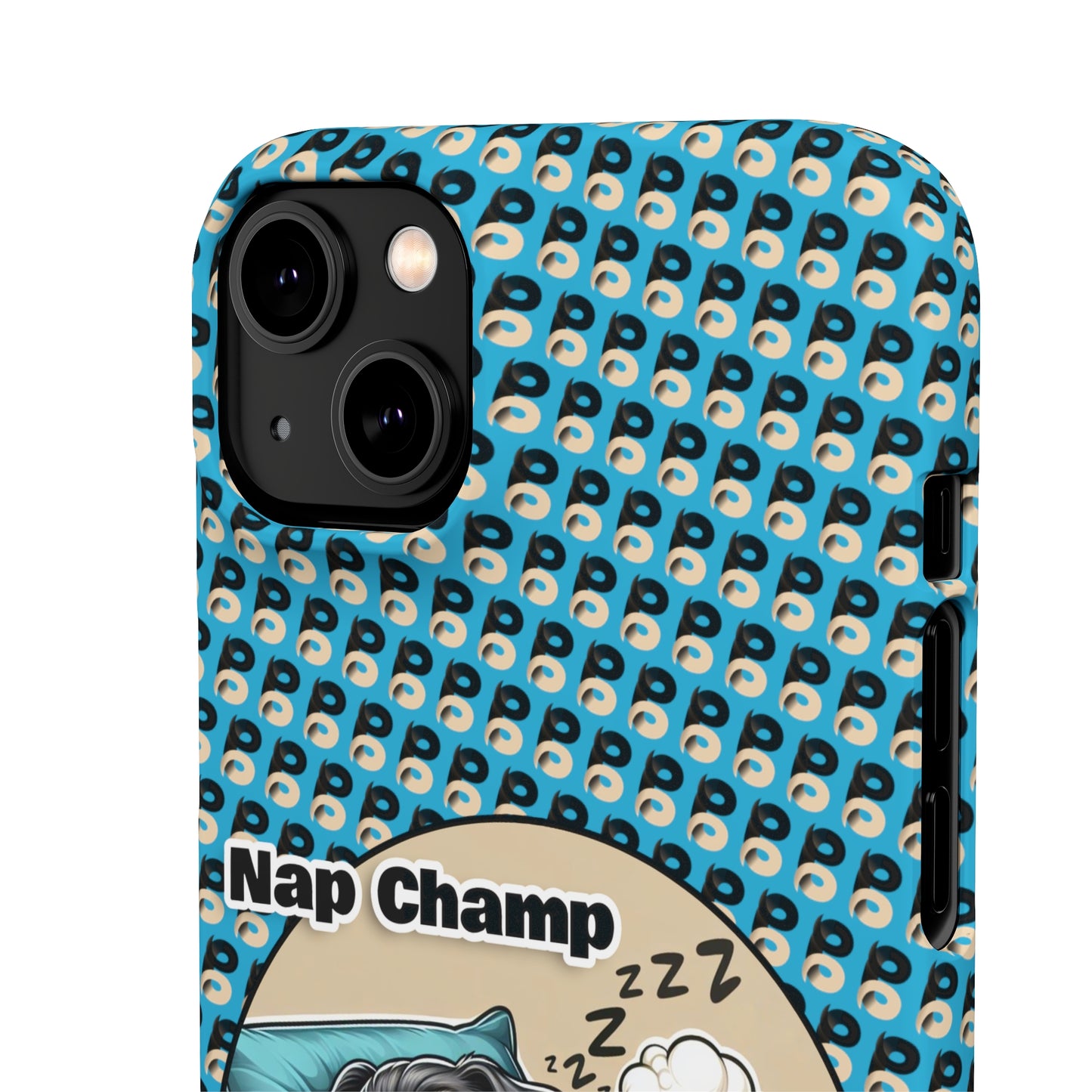 P&B Pug Life Edition: Nap Champ - Snap Case Blue