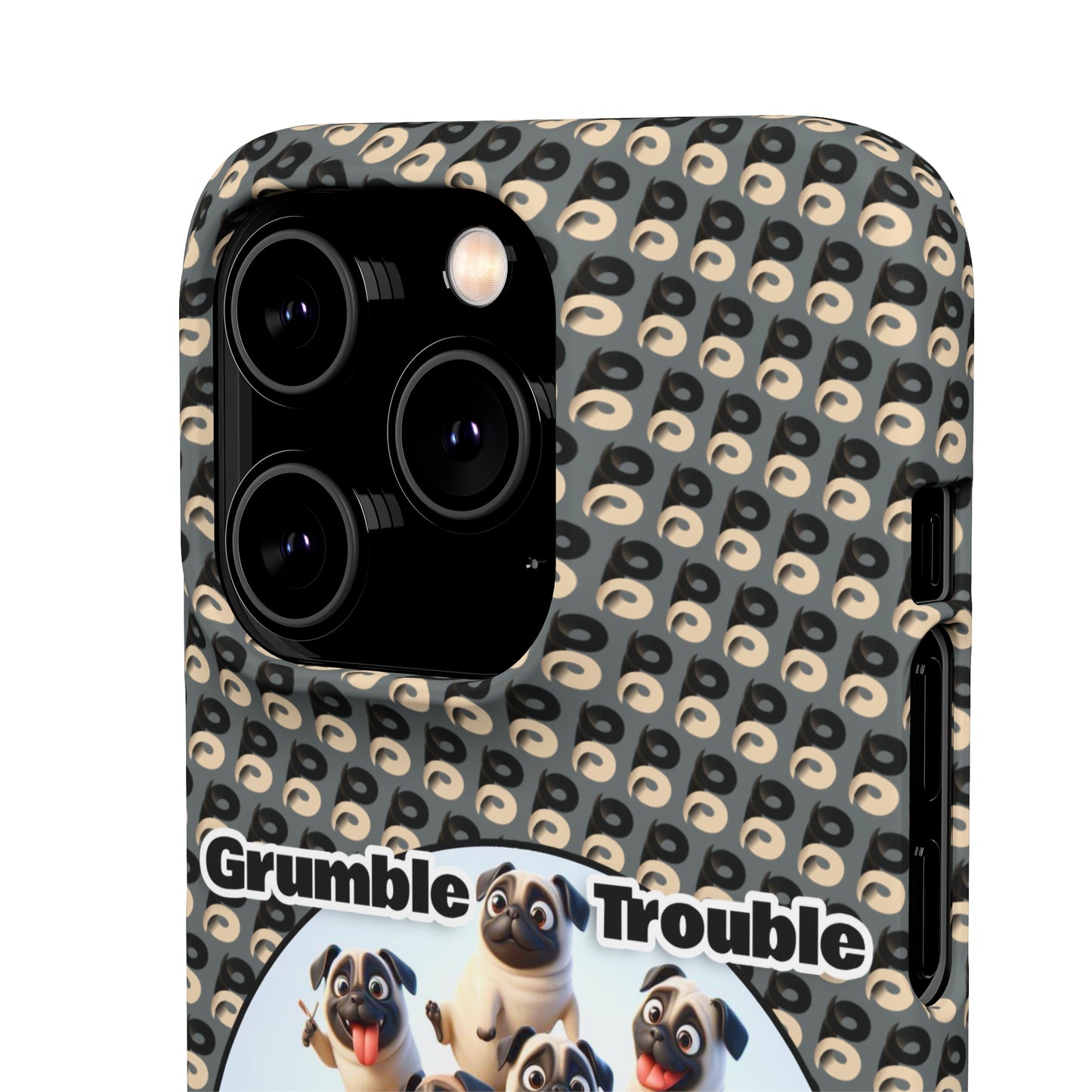 P&B Special Edition: Grumble Trouble - Snap Case Dark Gray