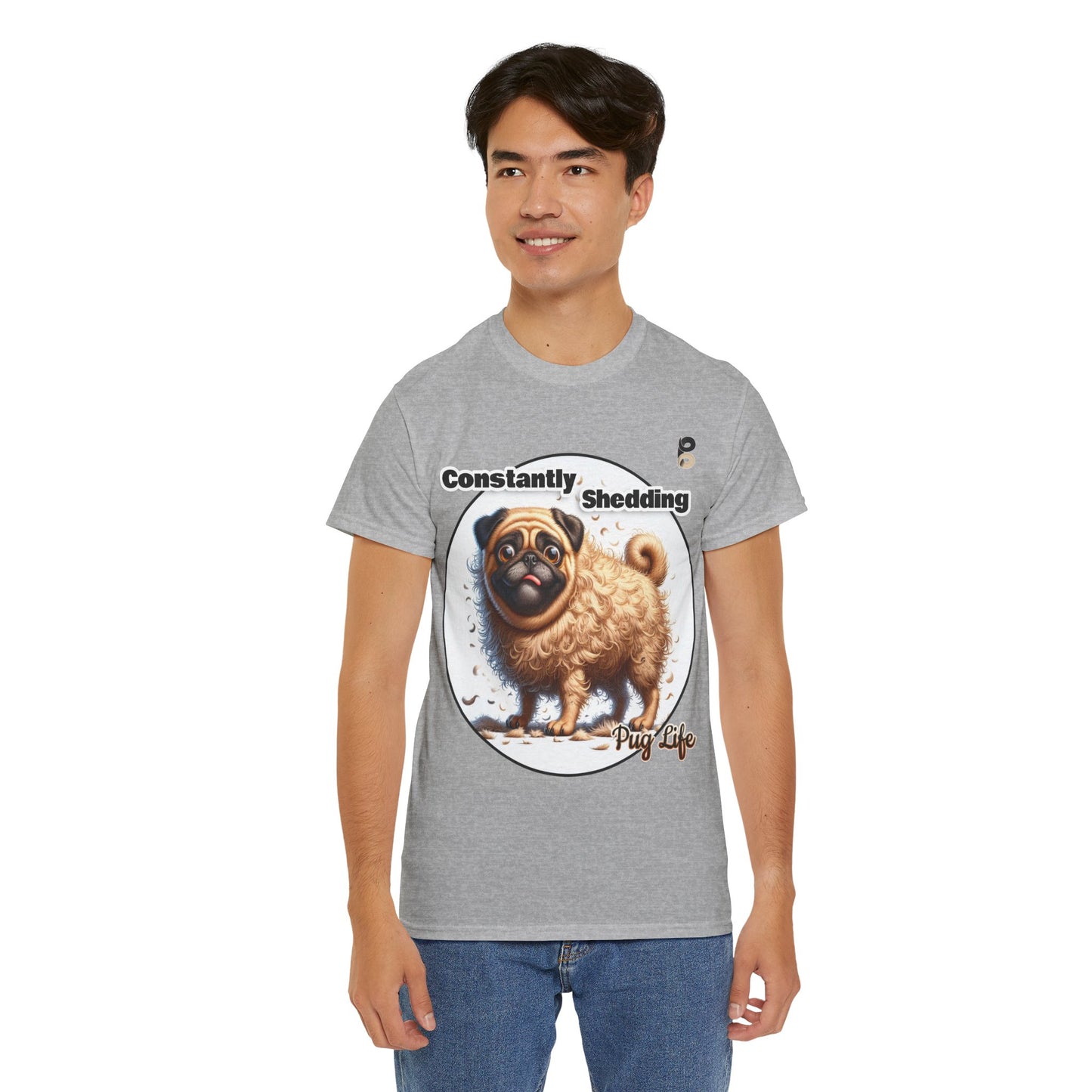 P&B Pug Life Edition: Constantly Shedding - Cotton Tee - Unisex