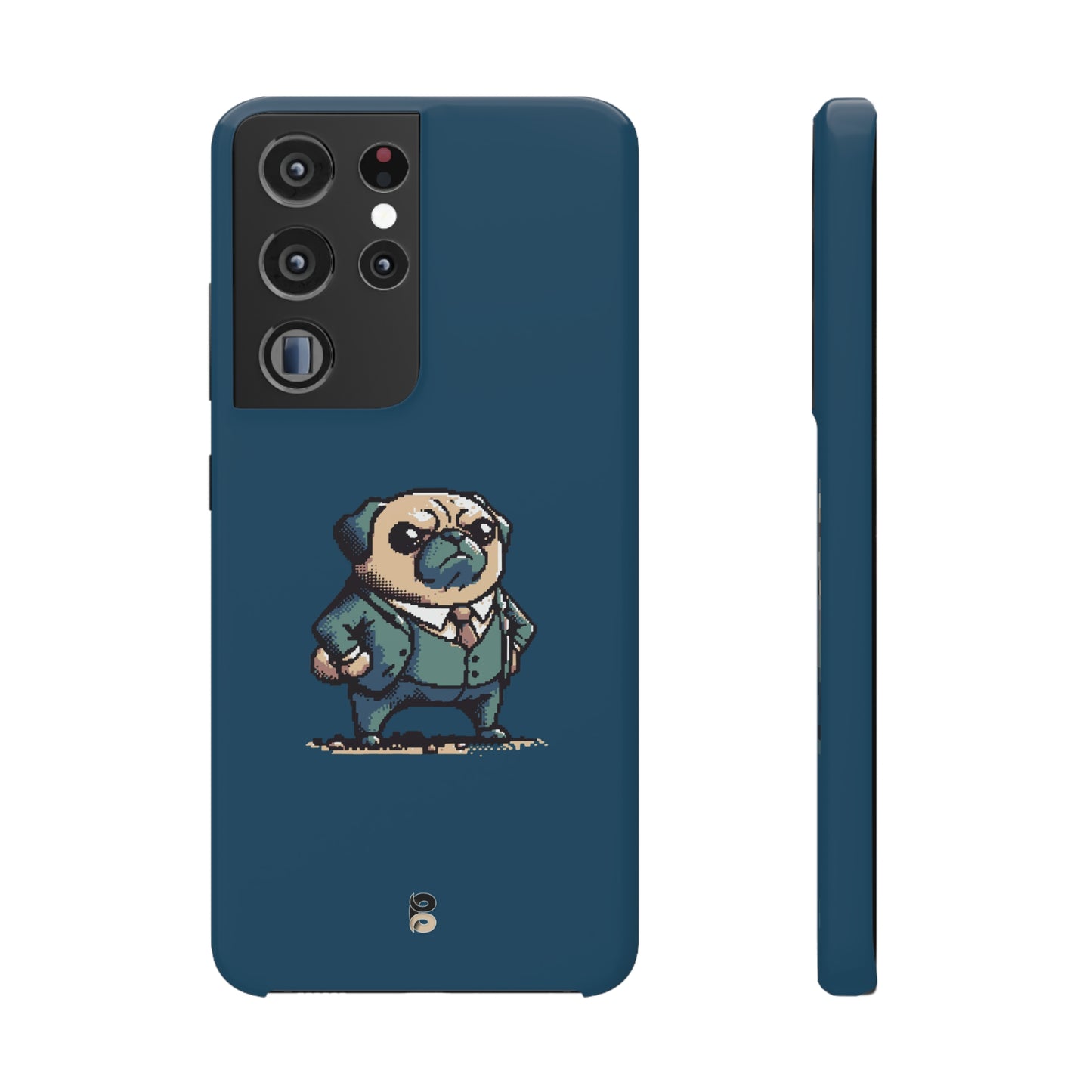 P&B Angry Boss Pug - Snap Case