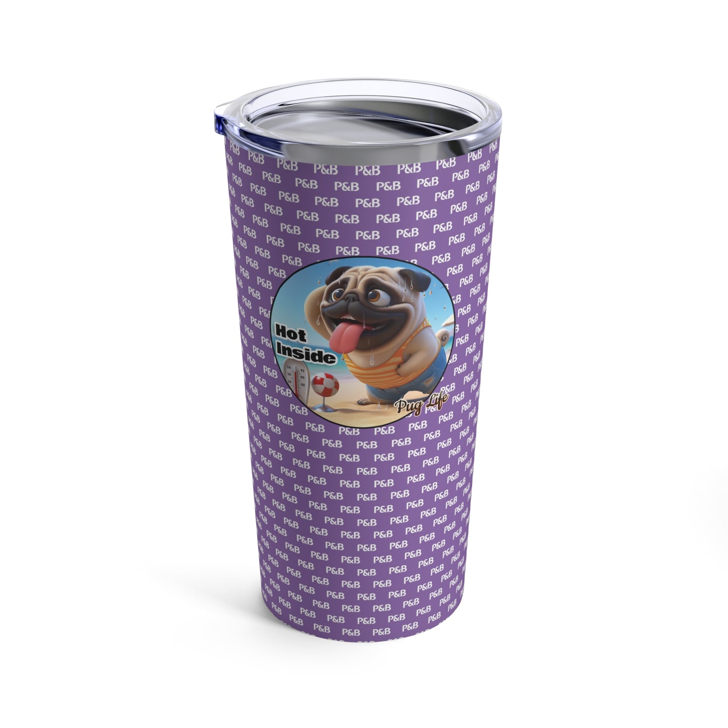 P&B Edition: Hot Inside - Tumbler 20oz - Purple