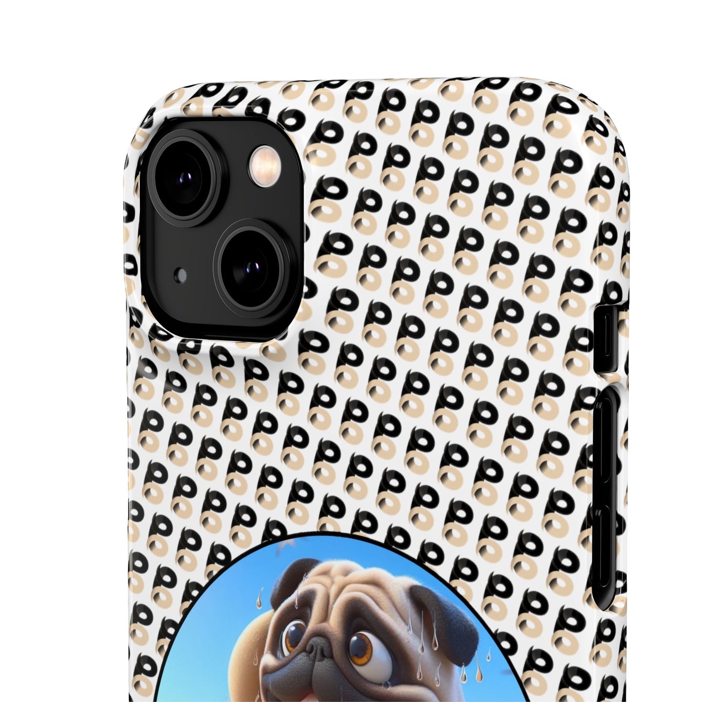 P&B Pug Life Edition: Hot Inside - Snap Case