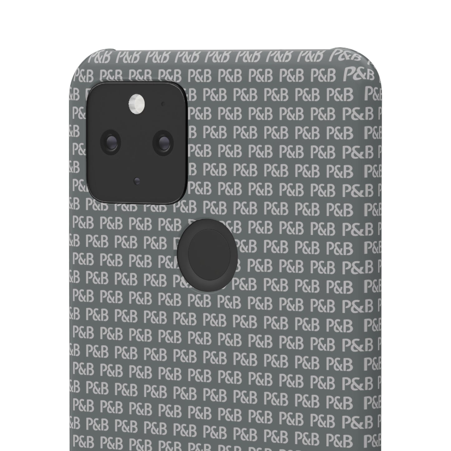 P&B Dark gray pattern - Snap Case