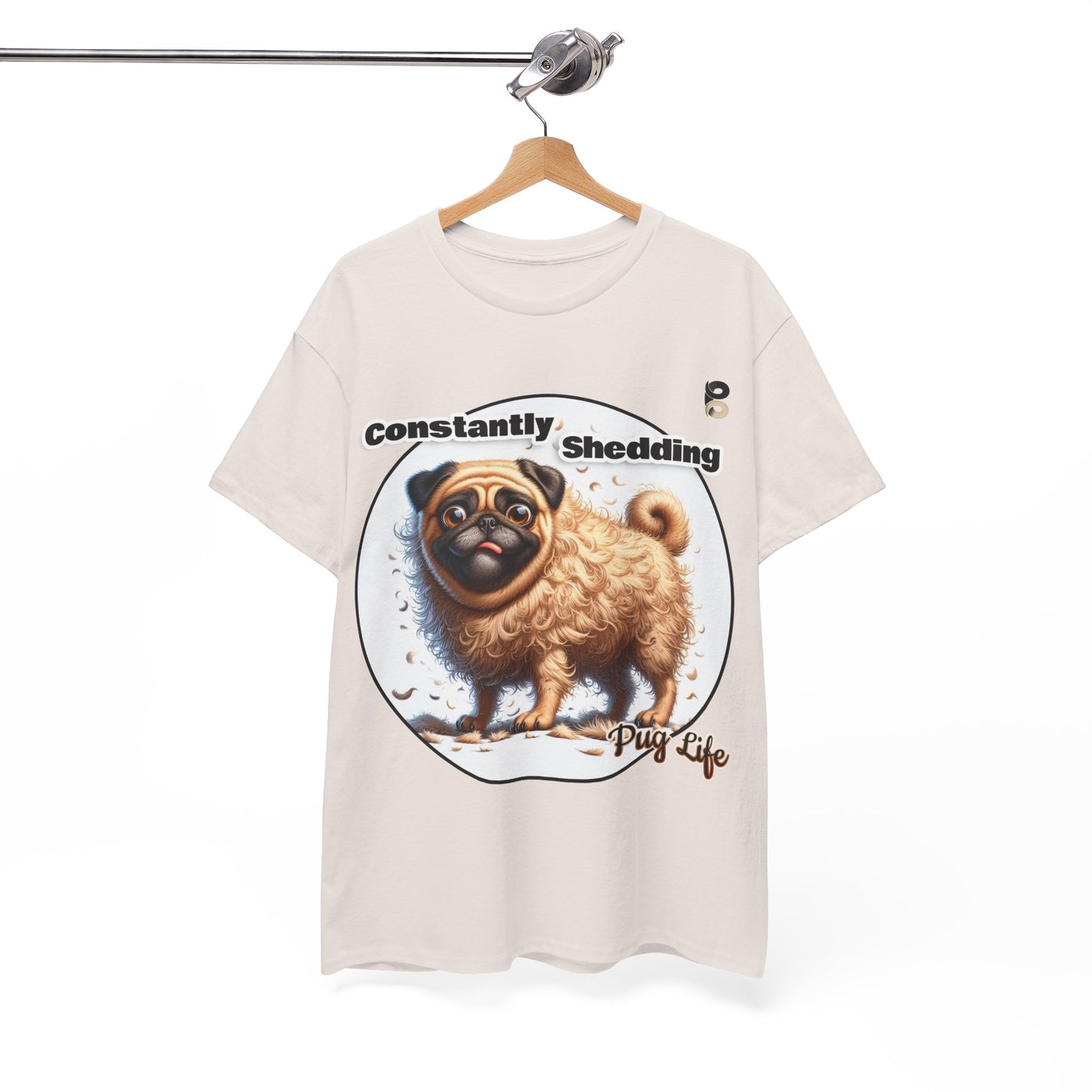 P&B Pug Life Edition: Constantly Shedding - Cotton Tee - Unisex