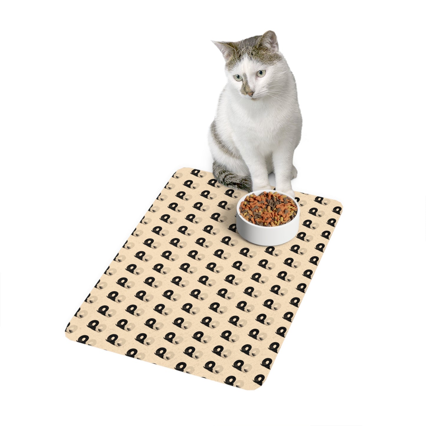 P&B Pet Food Mat (12x18") - Beige