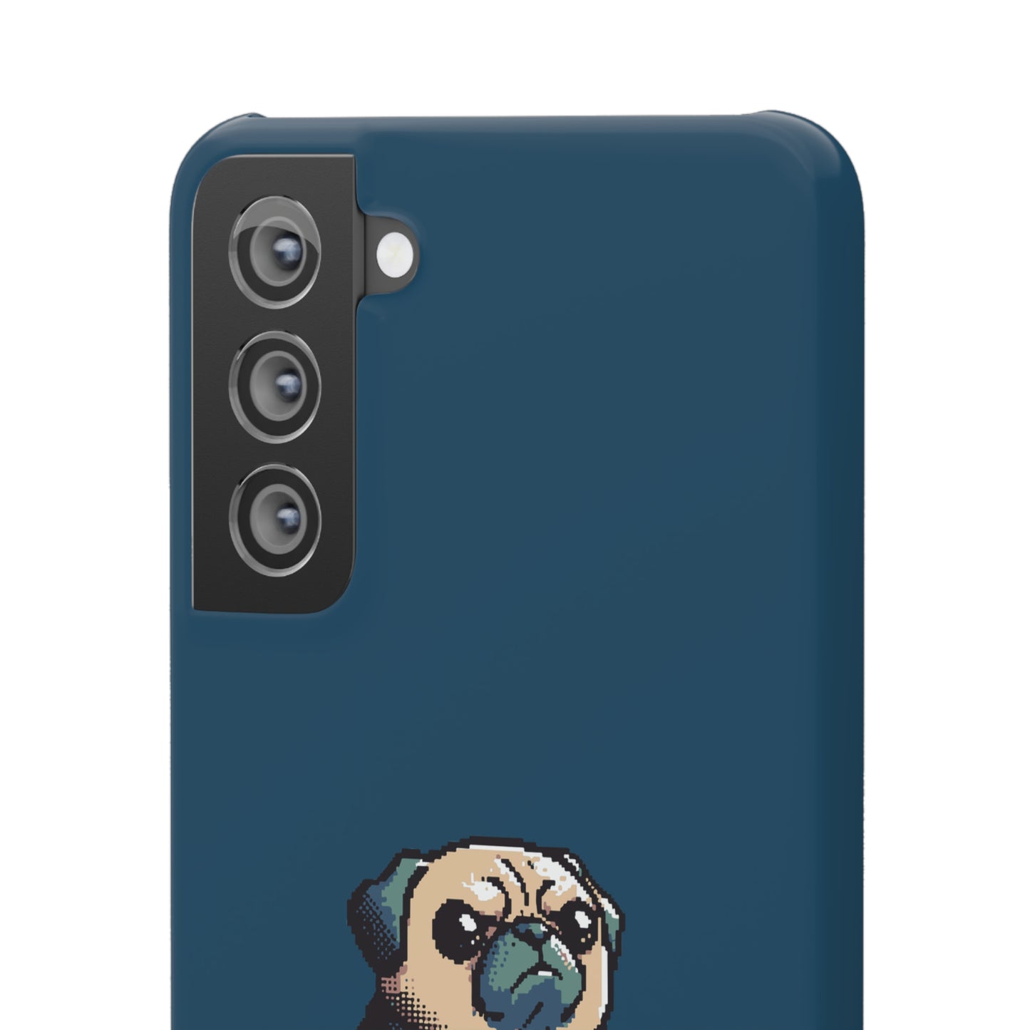 P&B Angry Boss Pug - Snap Case