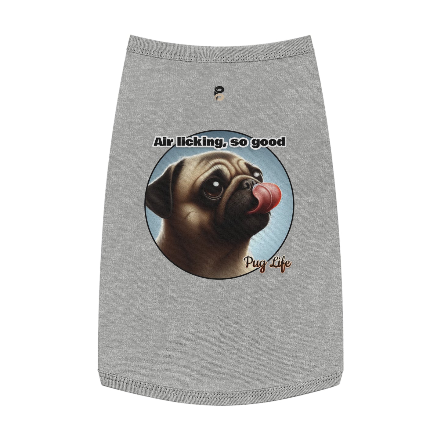 P&B Pug Life Edition Tank Top: Air Licking