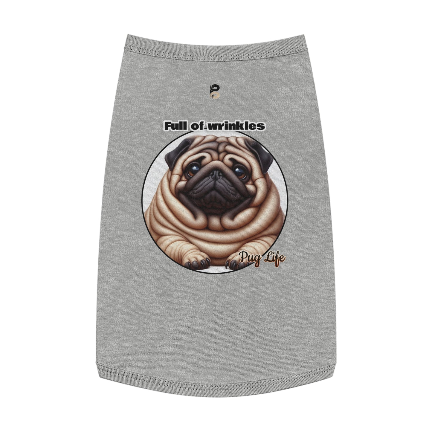 P&B Pug Life Edition Tank Top: Full of Wrinkles