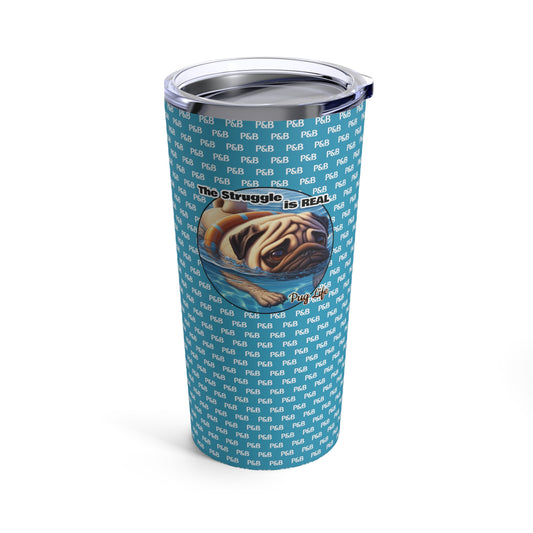 P&B Edition: The Struggle - Tumbler 20oz - Purple