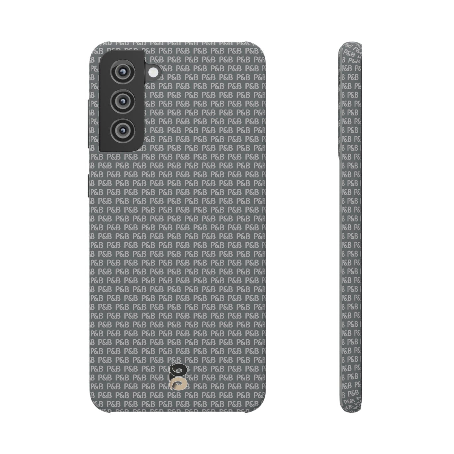 P&B Dark gray pattern - Snap Case