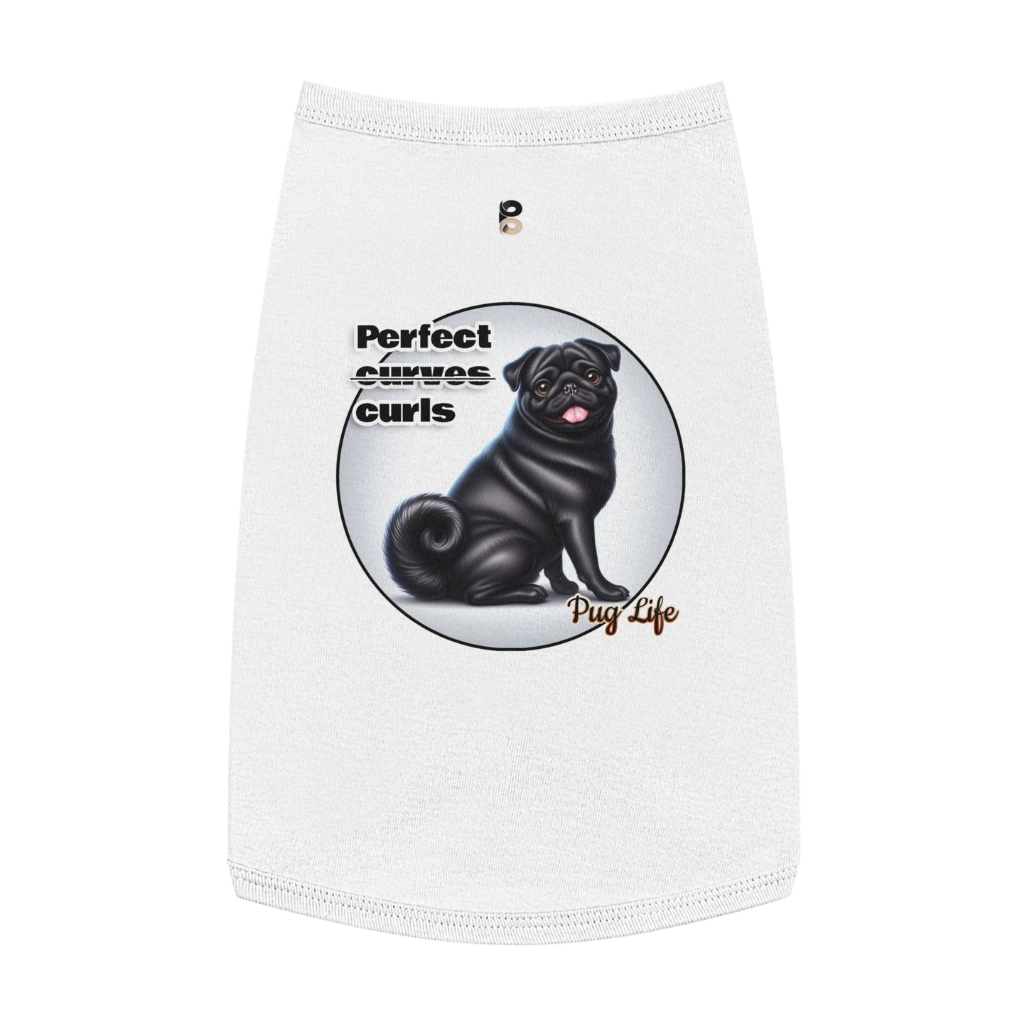 P&B Pug Life Edition Tank Top: Perfect Curls