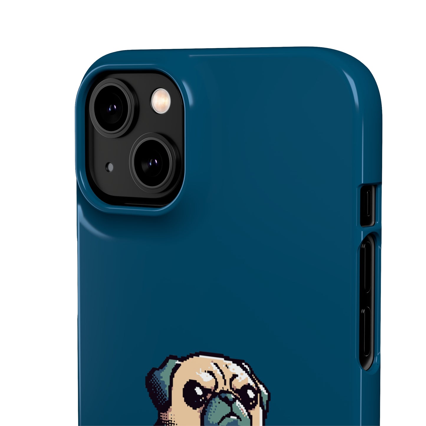 P&B Angry Boss Pug - Snap Case