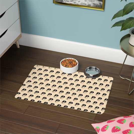 P&B Pet Food Mat (12x18") - Beige