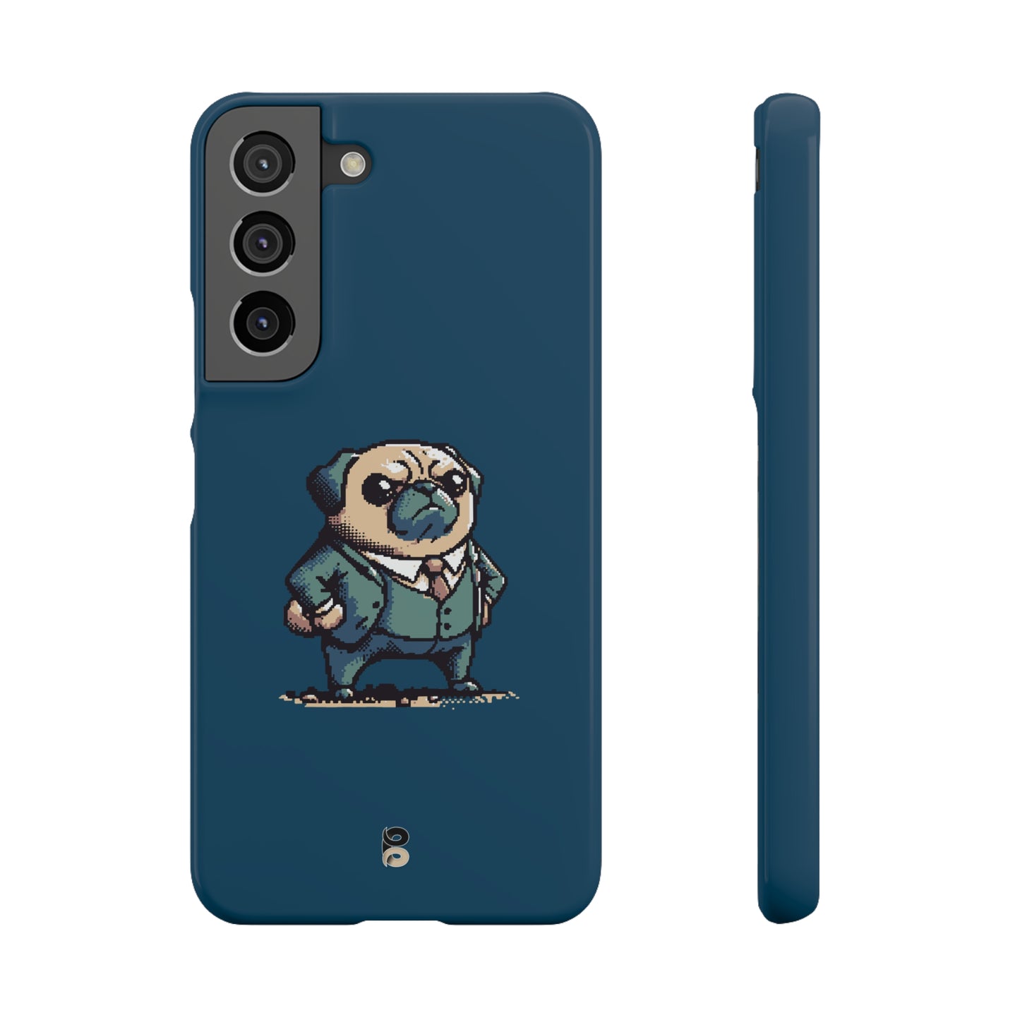 P&B Angry Boss Pug - Snap Case