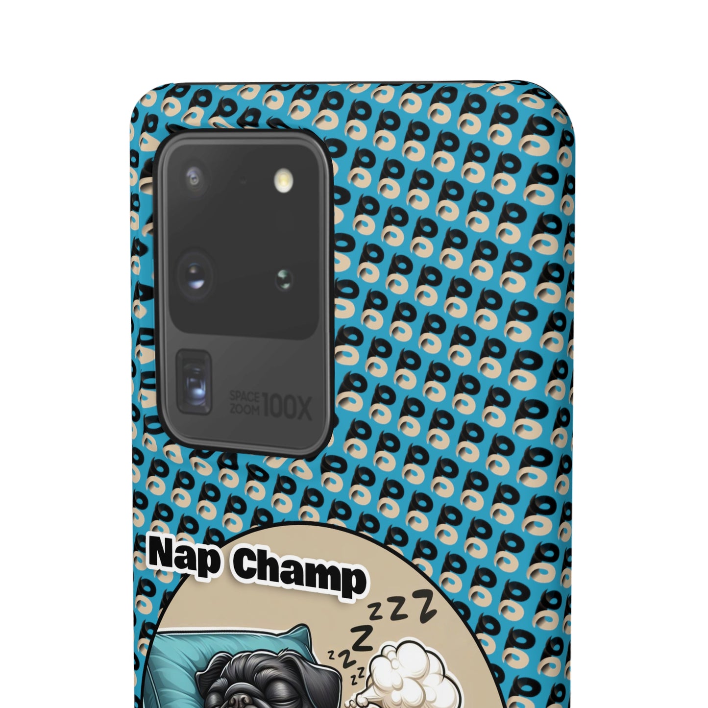 P&B Pug Life Edition: Nap Champ - Snap Case Blue