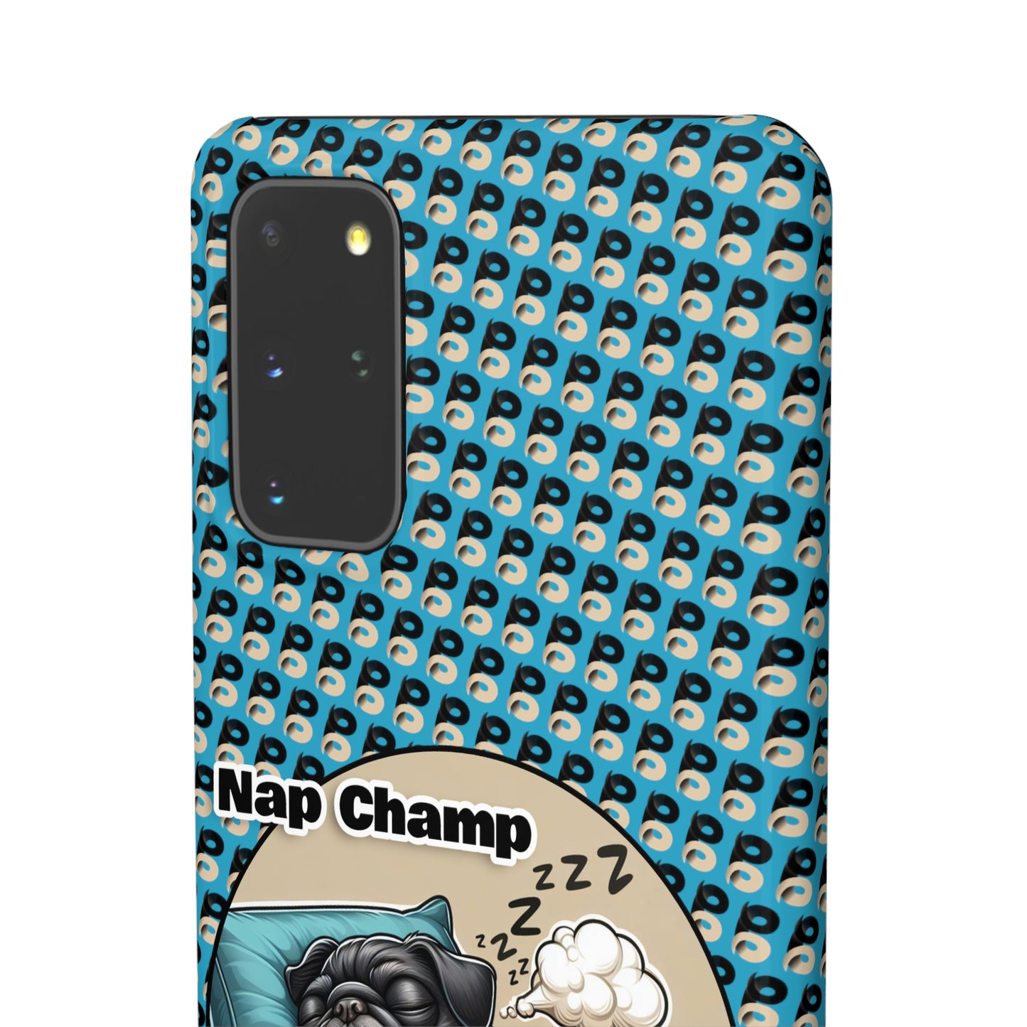 P&B Pug Life Edition: Nap Champ - Snap Case Blue