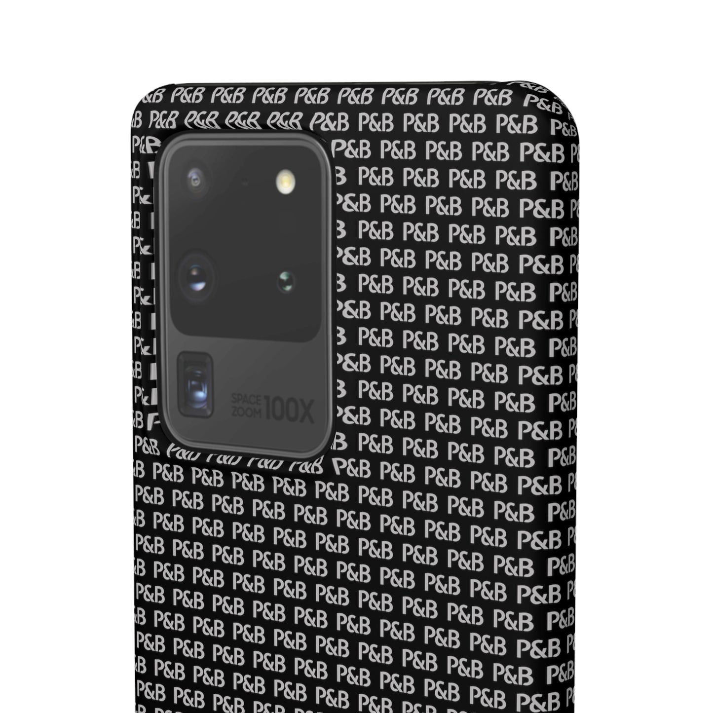 P&B Black pattern - Snap Case