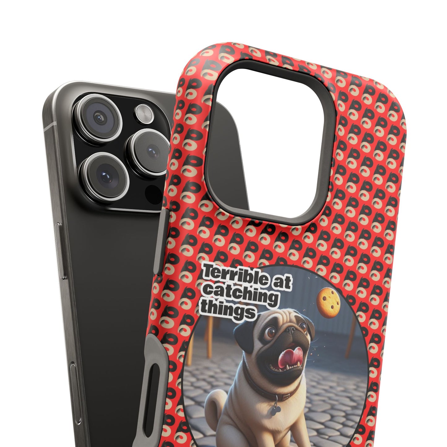 P&B Pug Life: Terrible at Catching - MagSafe Tough Case