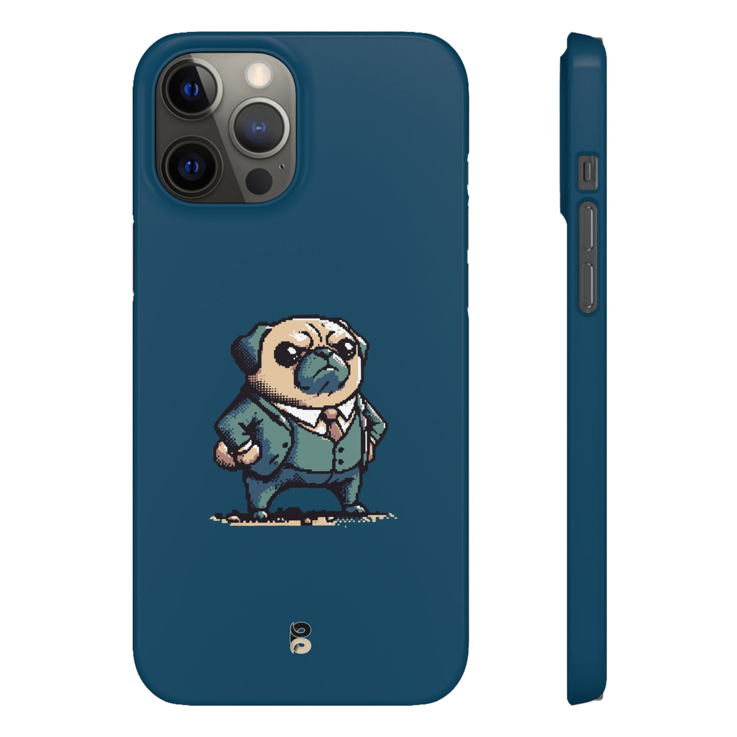 P&B Angry Boss Pug - Snap Case