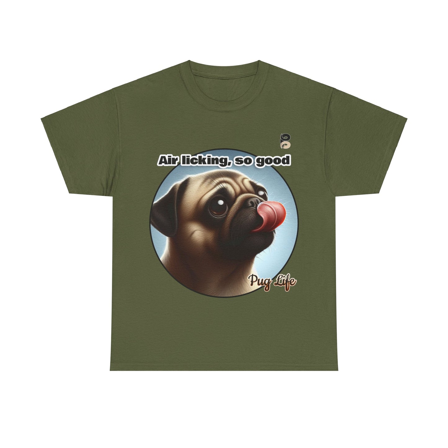 P&B Pug Life Edition: Air Licking - Cotton Tee - Unisex