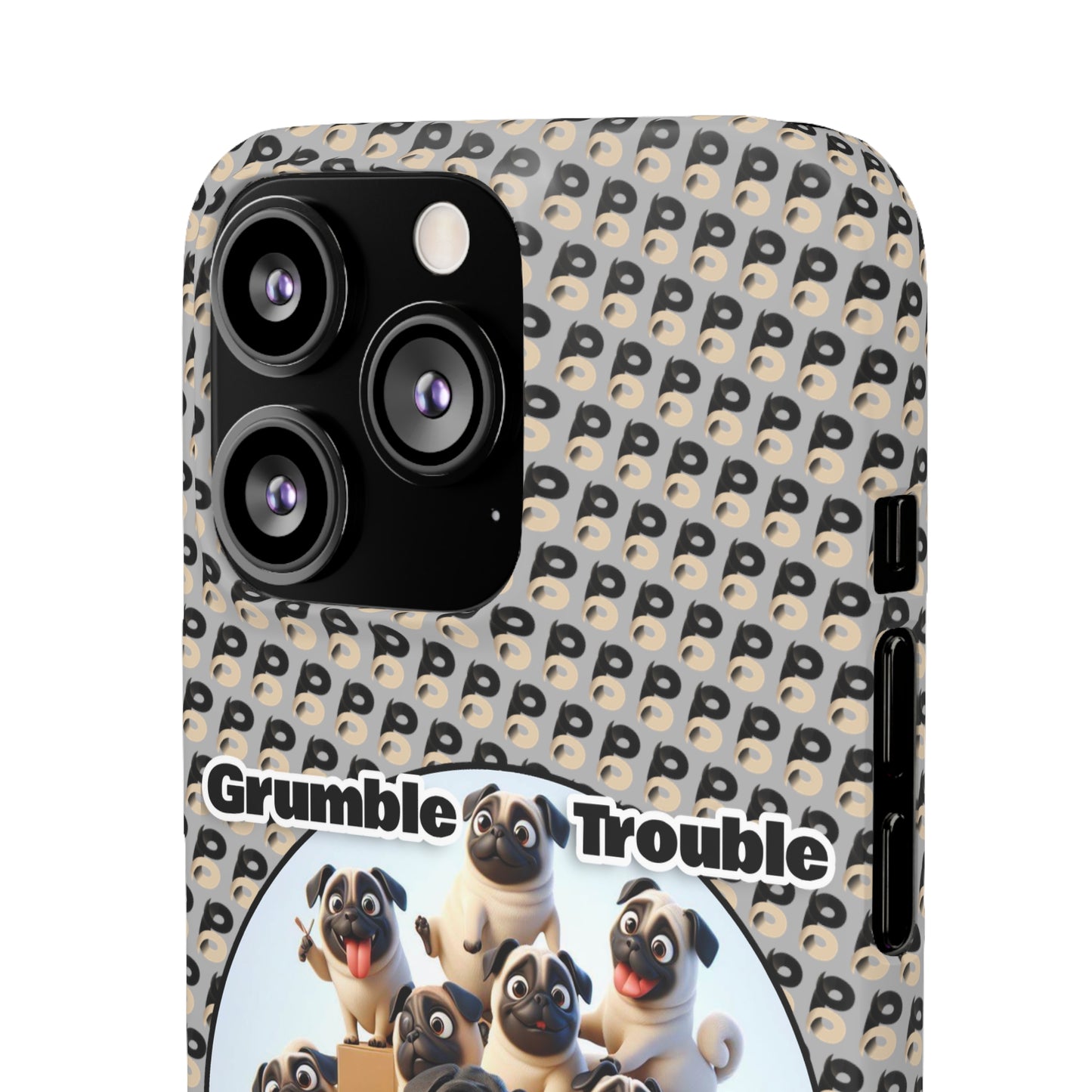 P&B Special Edition: Grumble Trouble - Snap Case Light Gray