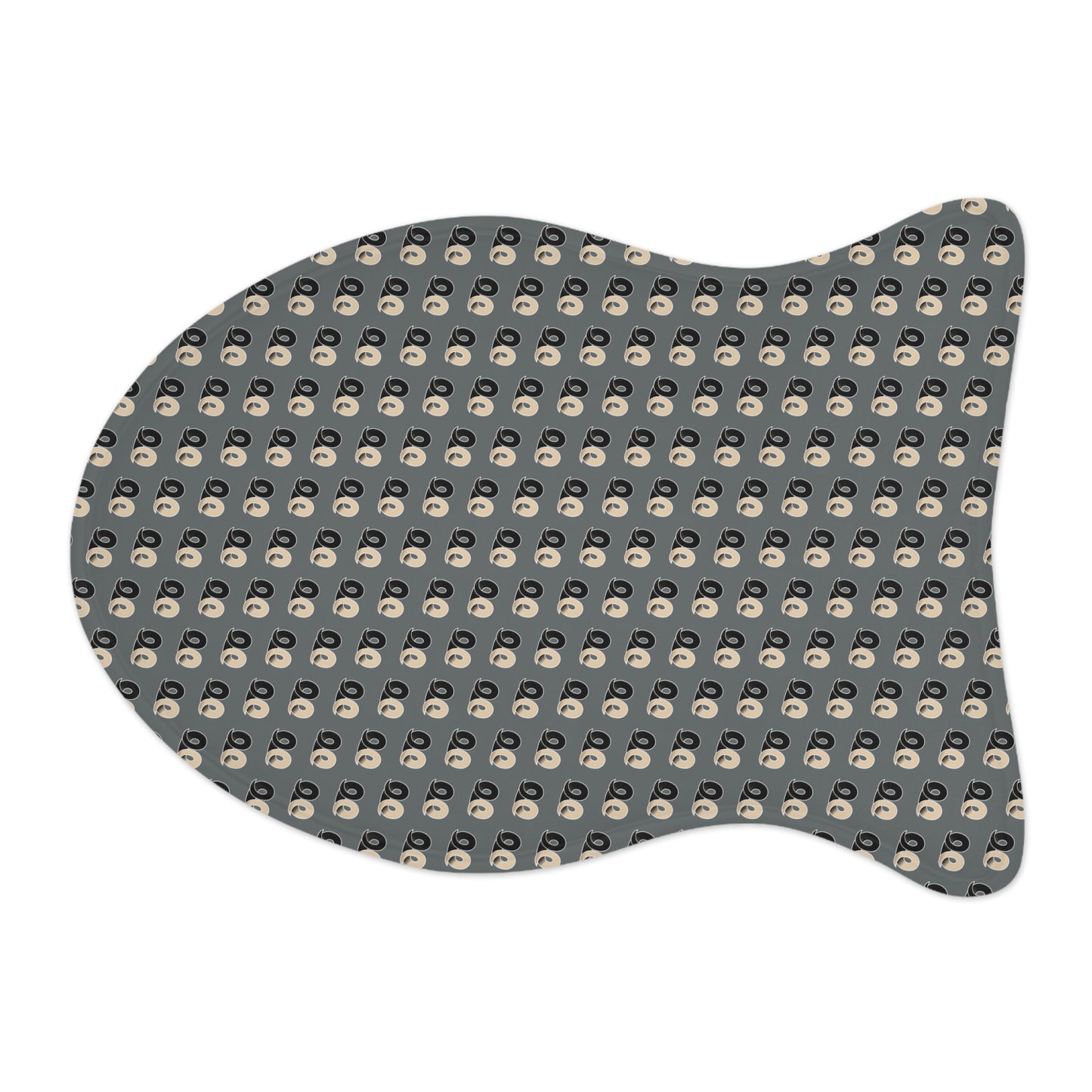 P&B Pet Feeding Mat - Dark Gray