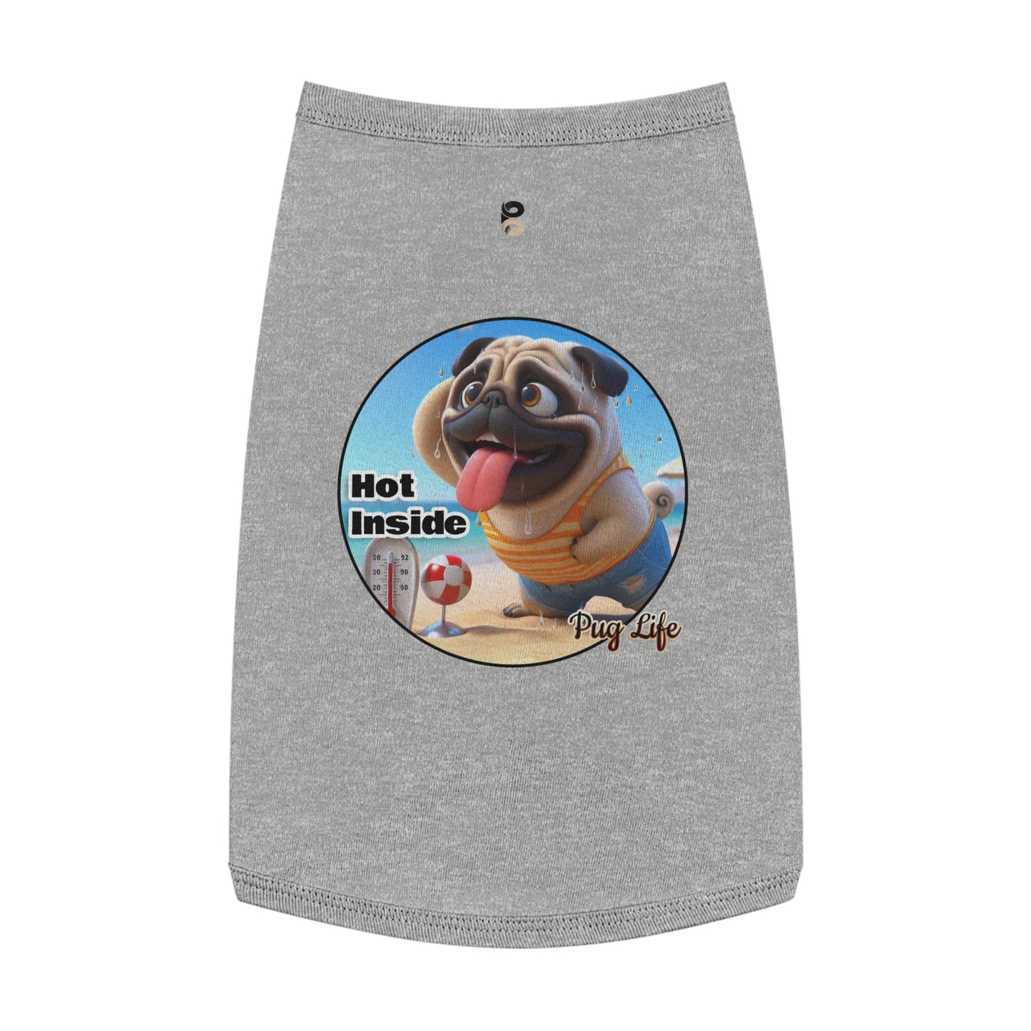 P&B Pug Life Edition Tank Top: Hot Inside